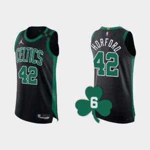 Basketball Jersey 2022-23 Boston Celtics #42 Al Horford Black Authentic Retired Number Jersey Black 562099