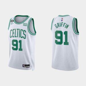 Basketball Jersey 2022-23 Boston Celtics #91 Blake Griffin Association White Jersey White 553644