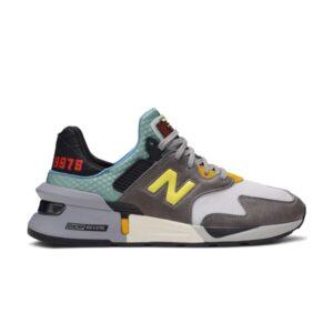 Bodega x New Balance 997S No Bad Days Sneakers Yellow MS997JBG