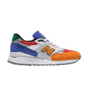 Bodega x New Balance 998 Mass Transit Sneakers Black US998MCP MASS