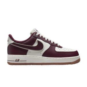 Nike Air Force 1 '07 LV8 College Pack - Night Maroon White DQ7659 102