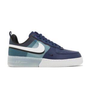 Nike Air Force 1 React Midnight Navy Teal Black DM0573 400