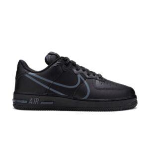 Nike Air Force 1 React Triple Black White CT1020 002