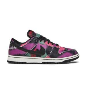 Nike Dunk Low Premium Graffiti Sneakers Blue DM0108 002