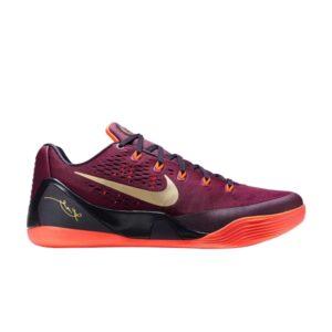 Nike Kobe 9 EM Deep Garnet Sneakers Black 646701 678