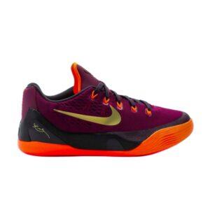 Nike Kobe 9 EM GS Deep Garnet Sneakers Blue 653593 601