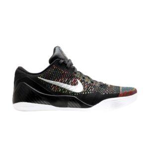 Nike Kobe 9 Premium HTM Milan Black Multi-Color Sneakers Black 698595 009