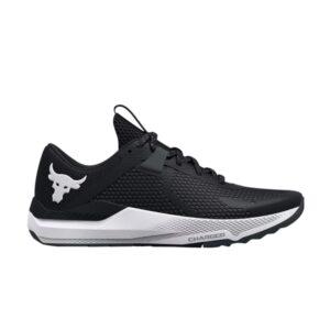 Under Armor Project Rock BSR 2 Black White Sneakers Grey 3025081 001