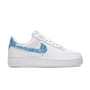 Wmns Nike Air Force 1 '07 Essentials Blue Paisley Grey DH4406 100