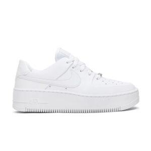 Sneakers Wmns Nike Air Force 1 Sage Low Triple White Blue AR5339 100