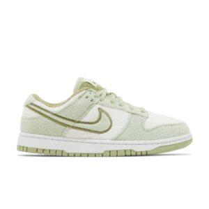 Wmns Nike Dunk Low SE Fleece – Honeydew Black DQ7579 300