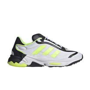 adidas Ozweego Pure White Solar Yellow Sneakers Green H04533