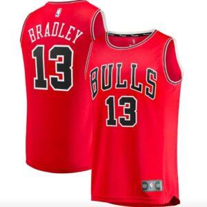 Basketball Jersey 2021-22 Chicago Bulls #13 Tony Bradley Fast Break Icon Red Jersey 582898