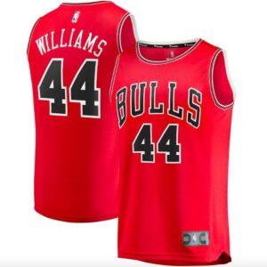 Basketball Jersey 2021-22 Chicago Bulls #44 Patrick Williams Fast Break Icon Red Jersey 582111