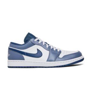 Air Jordan 1 Low Ashen Slate Sneakers 553558 414