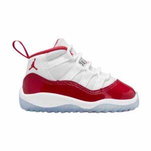 Air Jordan 11 Retro TD Cherry Sneakers 378040 116