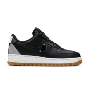 NBA x Nike Air Force 1 '07 LV8 Black Wolf Gray Yellow CT2298 001