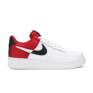 NBA x Nike Air Force 1 '07 LV8 Red Black BQ4420 600