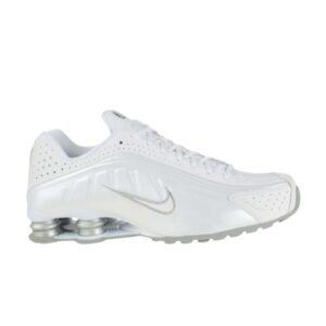 Nike Shox R4 White Metallic Silver White 104265 117