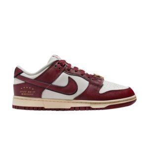 Wmns Nike Dunk Low SE Just Do It Team Red Black DV1160 101