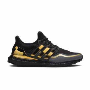 adidas UltraBoost Metallic Gold Sneakers Green EG8102