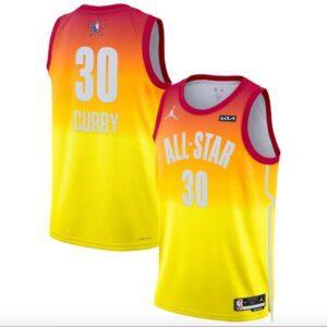 Basketball Jersey 2023 NBA All-Star Game Stephen Curry #30 Jordan Brand Swingman Orange Jersey 594878