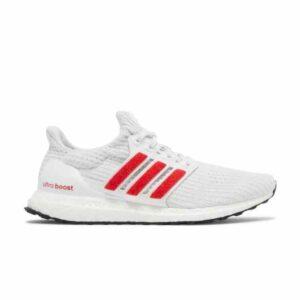 adidas UltraBoost 4.0 DNA White Scarlet FY9336