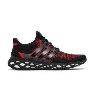 adidas UltraBoost Web DNA Black Vivid Red GY8091