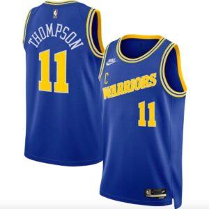 2022-23 Golden State Warriors #11 Klay Thompson Nike Classic Royal Jersey Basketball Jersey 597288