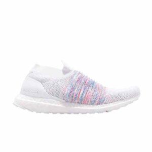 adidas UltraBoost Laceless White Multi-Color Sneakers B37686