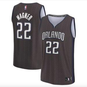 Basketball Jersey 2022-23 Orlando Magic #22 Franz Wagnery Fast Break City Black Jersey 615935