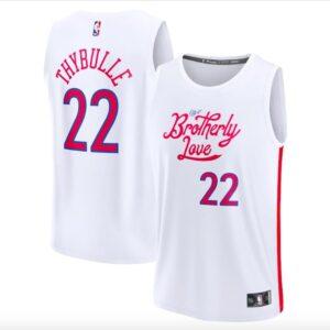 Basketball Jersey 2022-23 Philadelphia 76ers #22 Matisse Thybulle Fastbreak City White Jersey 619300