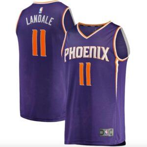 Basketball Jersey 2022-23 Phoenix Suns #11 Jock Landale Fast Break Icon Purple Jersey Violet 620404