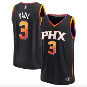 Basketball Jersey 2022-23 Phoenix Suns #3 Chris Paul Fast Break Statement Black Jersey 619526