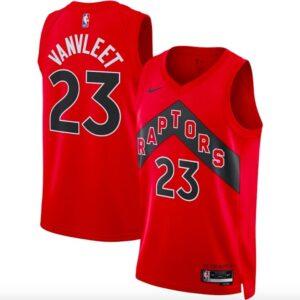 Basketball Jersey 2022-23 Toronto Raptors #23 Fred VanVleet Swingman Icon Red Jersey 621261