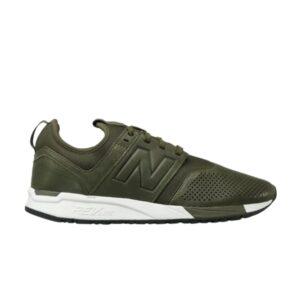 New Balance 247 Leather Olive Sneakers MRL247BO