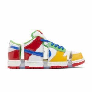 eBay x Nike Dunk Low SB Sandy Bodecker Sneakers White/Hyper Royal/Mean Green FD8777 100