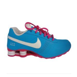 Nike Shox Deliver PNT GS Vivid Blue Pink Cream 616542 416