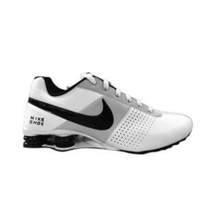 Nike Shox Deliver White Black Pure Platinum Tang 317547 128