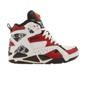 Sneakers Reebok Blacktop Battleground White Black Flash Red Blue V56089