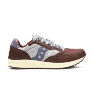 Sneakers Saucony Freedom Runner Brown Gray Cream S70421 1