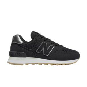 Sneakers Wmns New Balance 574 Black Dark Silver Metallic WL574SCP