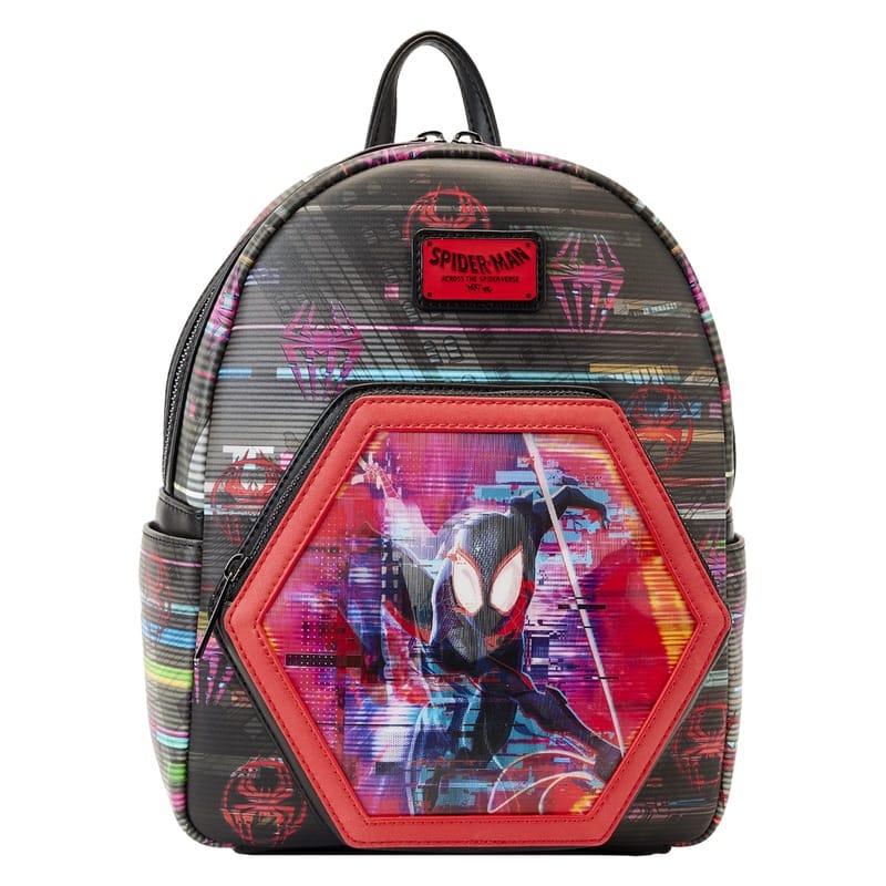 Backpack Across the Spider-Verse Lenticular Mini Backpack Black 636095