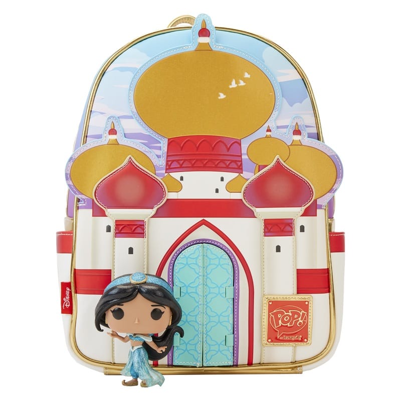 Aladdin 30th Anniversary Palace Mini Backpack and Pop! Jasmine (Diamond) 637140