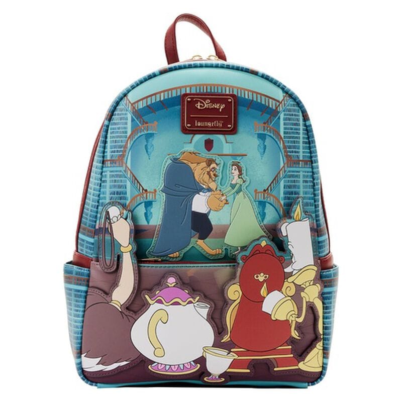 Backpack Beauty and the Beast Fireplace Scene Mini Backpack 638164