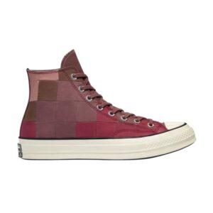 Converse Chuck 70 High Plant Color Patchwork Sneakers – Rose Taupe 170682C