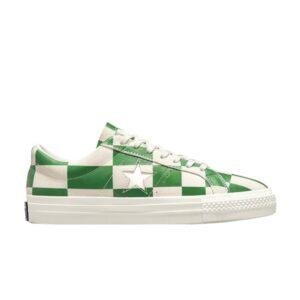 Converse One Star Low Warped Board Sneakers – Medium Green 172353C