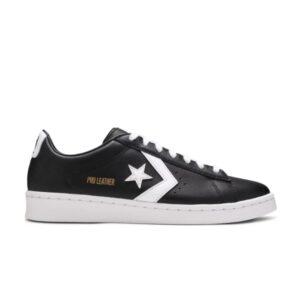 Converse Pro Leather Low Black White Sneakers 167238C