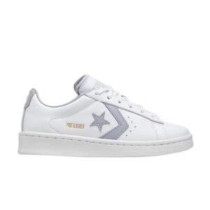 Converse Pro Leather Low White Gravel Sneakers 170360C