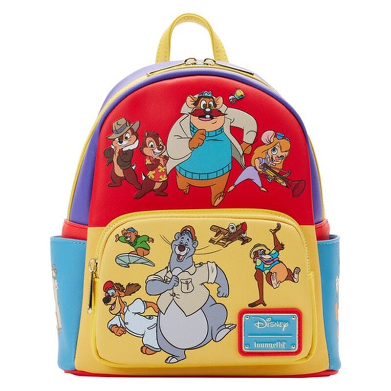 Backpack Disney Afternoon Cartoons Color Block Mini Backpack 638119